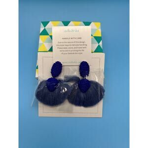 Stella and Dot Blue Ashton Earrings